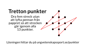 Bild med lösning till problemet utritad.